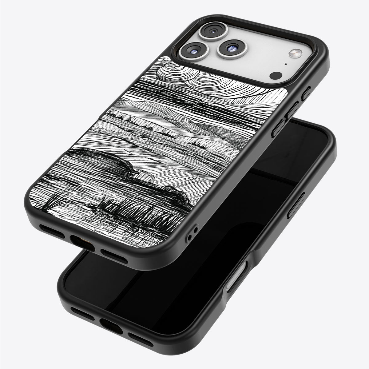 Linear Landscape - iPhone 17 Pro Max Case #case type_core (magsafe), #case type_core (non magsafe)