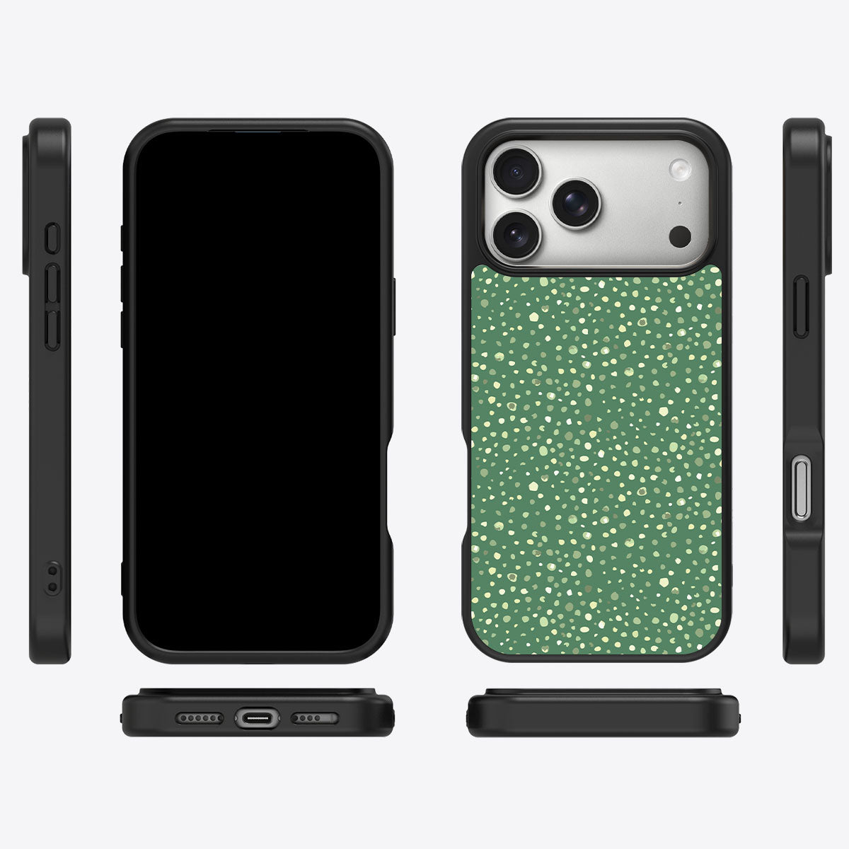 Moss Mosaic - iPhone 17 Pro Max Case #case type_core (magsafe), #case type_core (non magsafe)