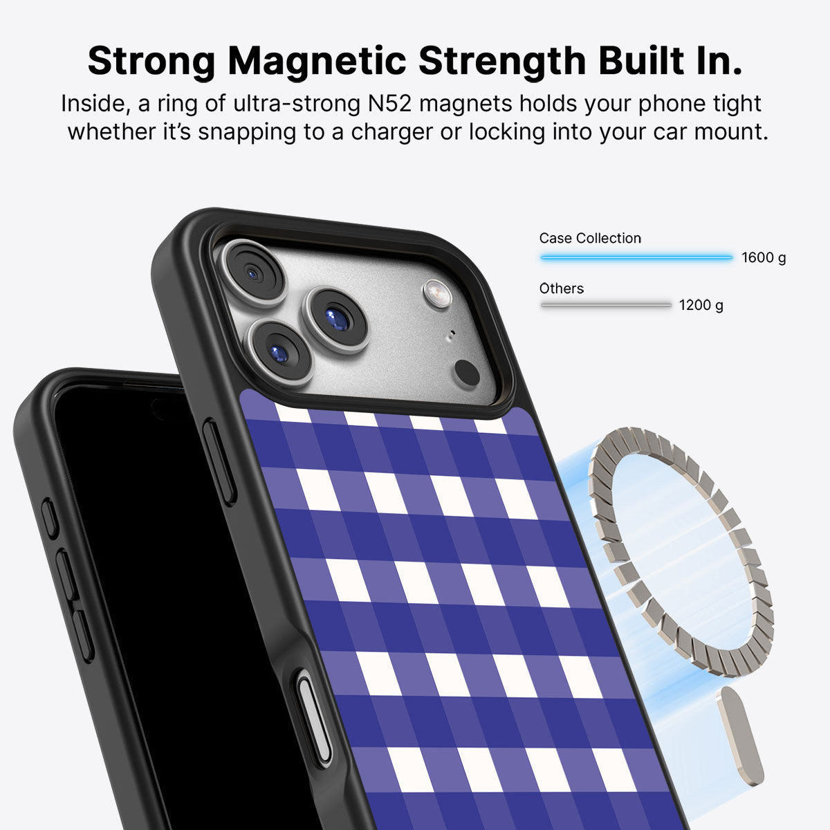 Nautical Grid - iPhone 17 Pro Max Case