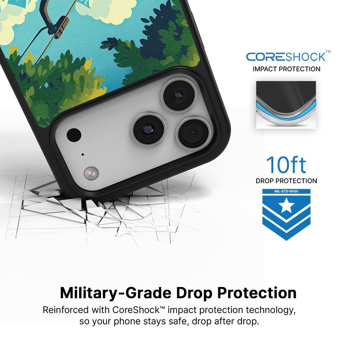 Queenstown - iPhone 17 Pro Max Case #case type_core (magsafe), #case type_core (non magsafe)