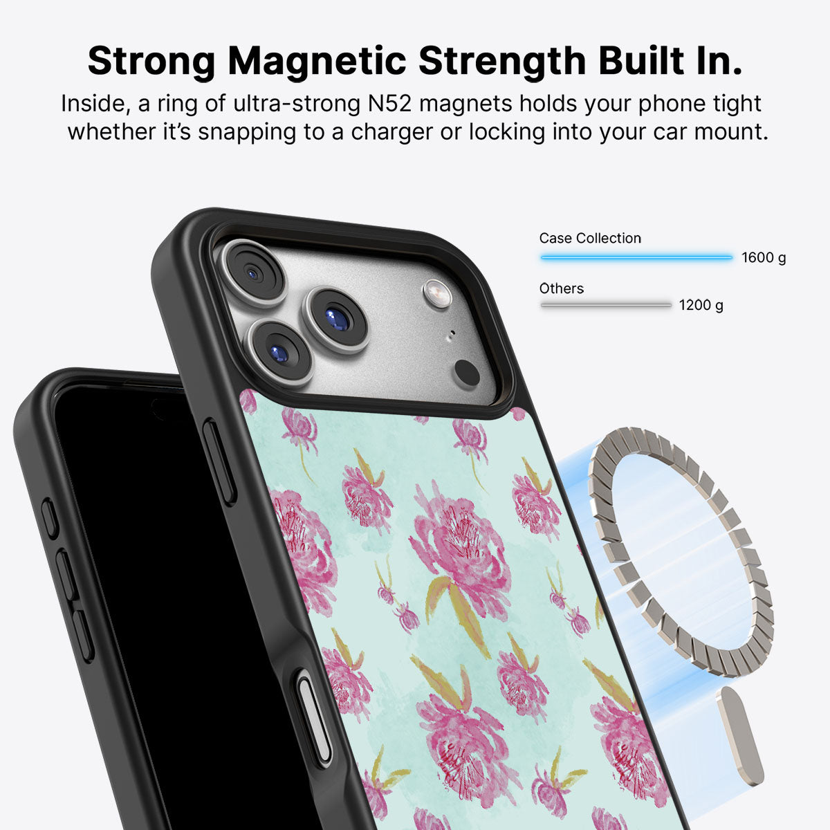 Rose Impressions - iPhone 17 Pro Max Case #case type_core (magsafe)