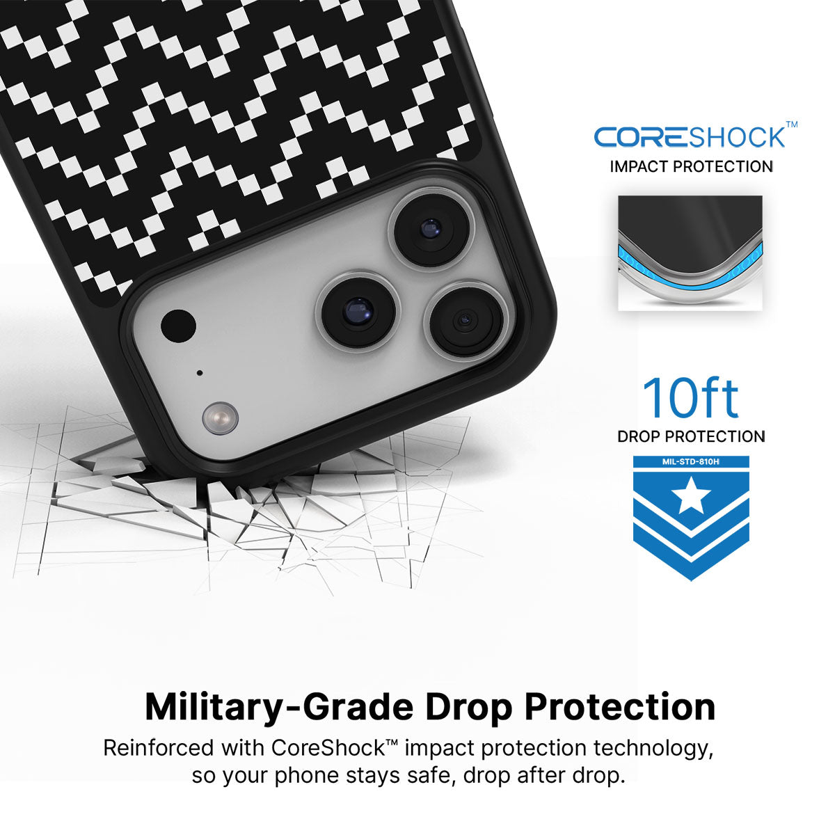 Zebra Downloading - iPhone 17 Pro Max Case #case type_core (magsafe), #case type_core (non magsafe)