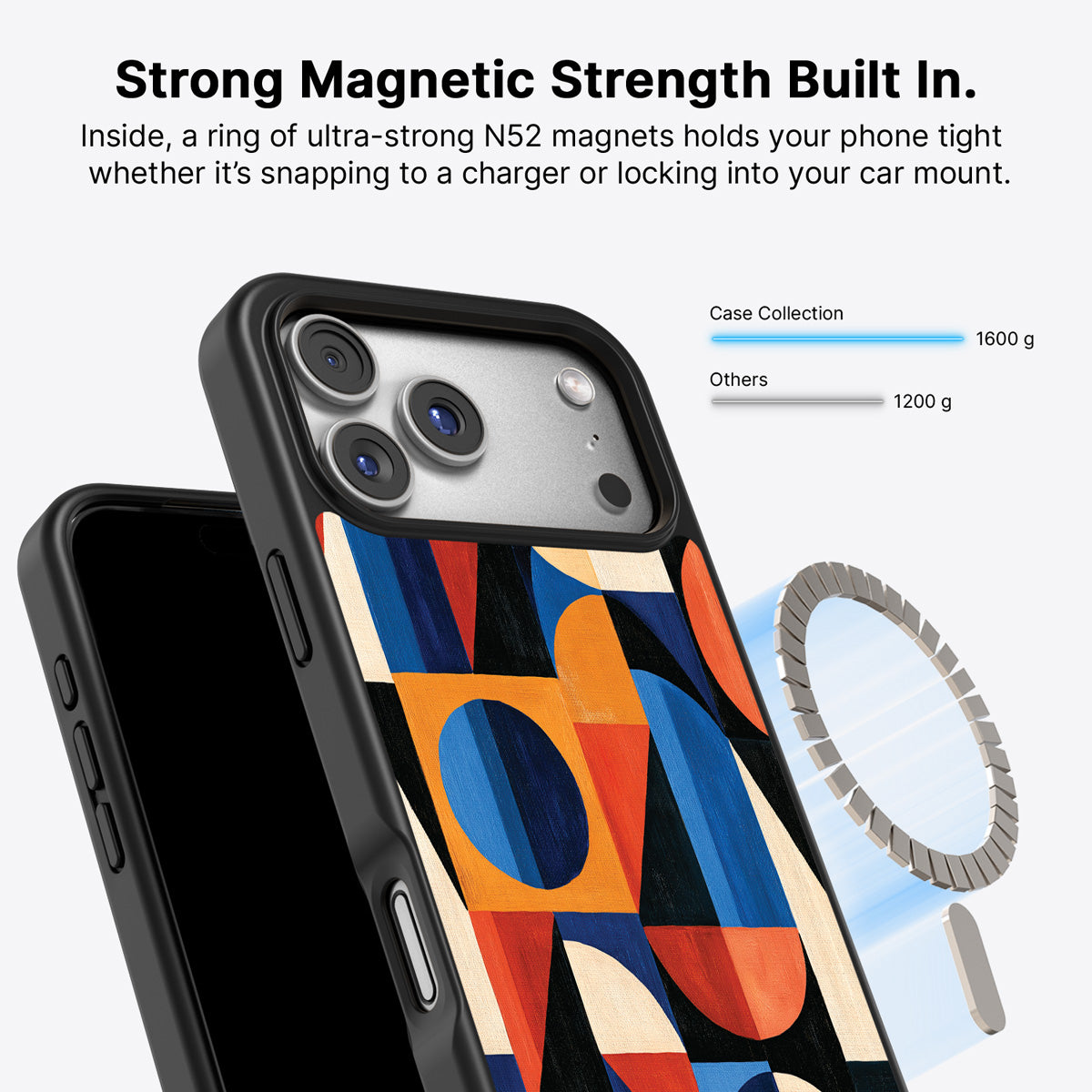 iPhone 18 Pro MagSafe case – Modernist Muse design