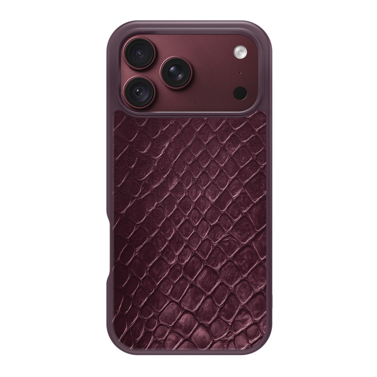 Wine Python design back view – iPhone 18 Pro case