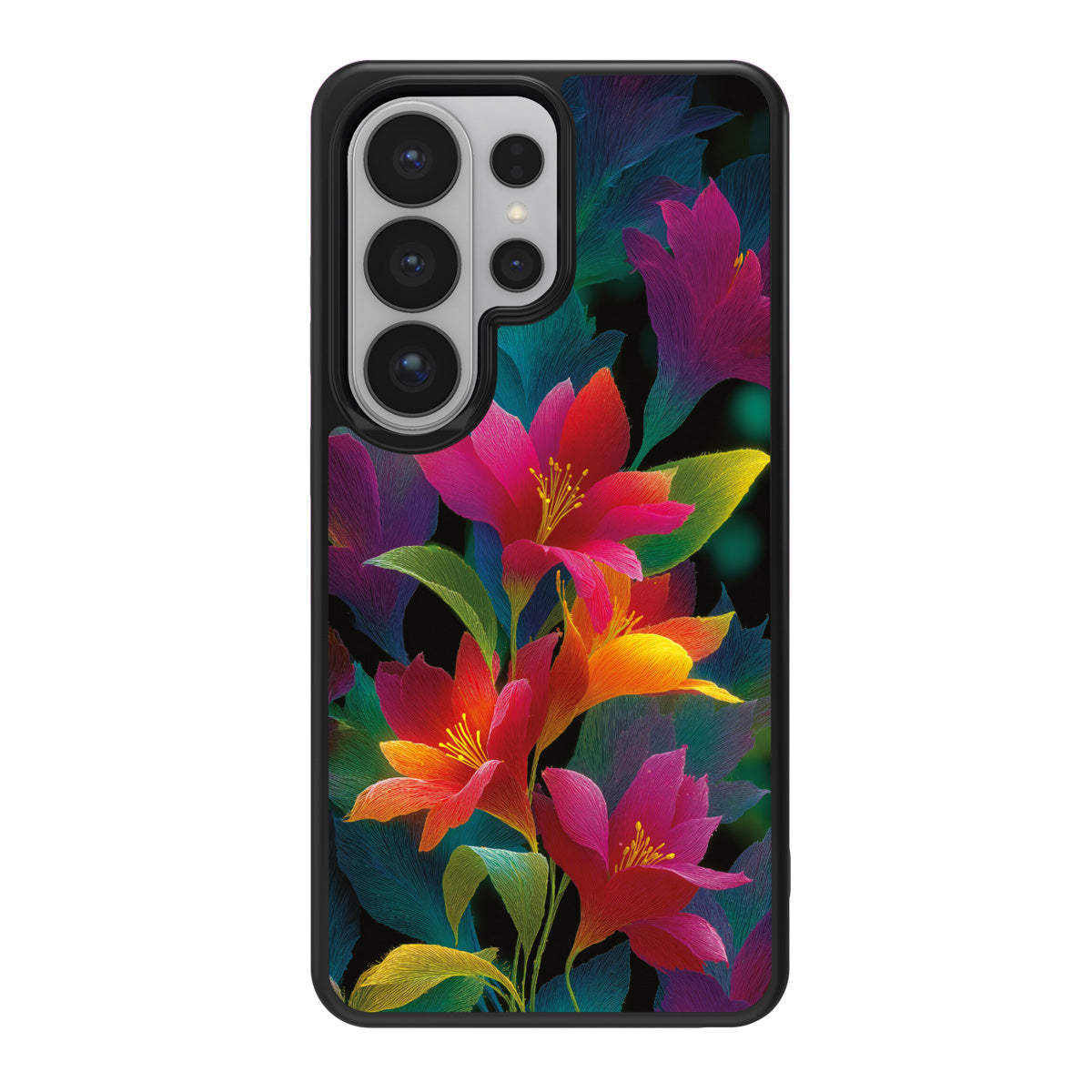 Jungle Bloom design back view – Samsung Galaxy S26 Ultra case