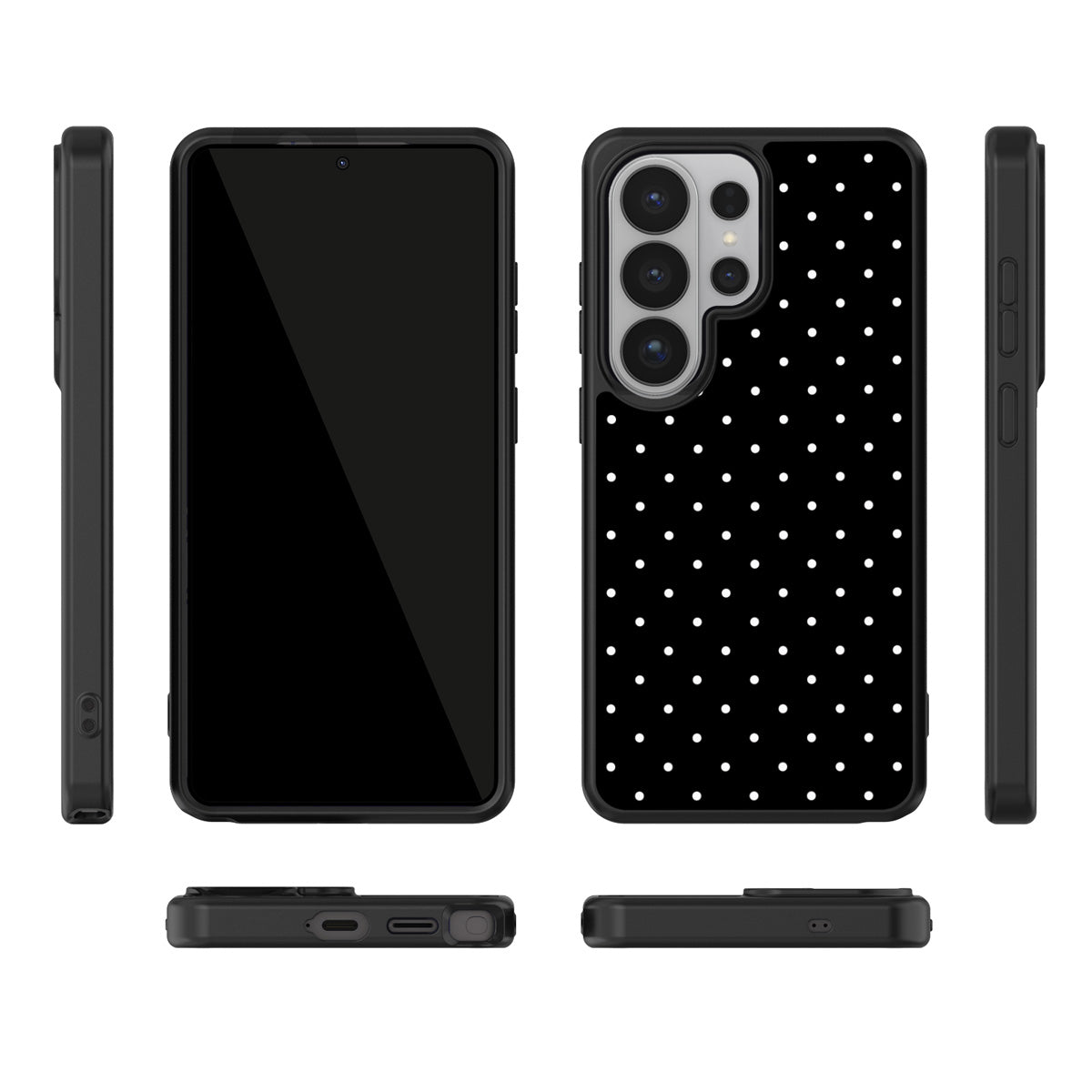 Midnight Confetti Samsung Galaxy S26 Ultra case – multi-angle view