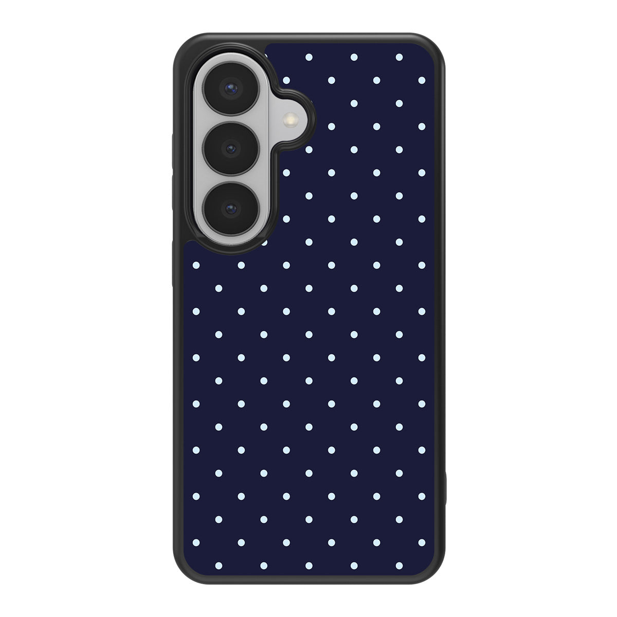 Navy Whisper design back view – Samsung Galaxy S26 case