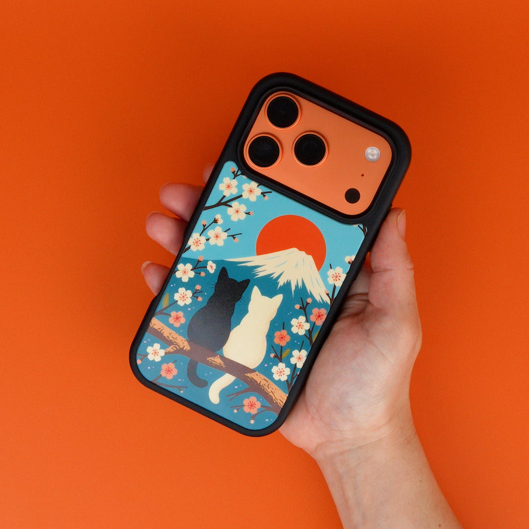 Fuji cats iphone 17 pro max case