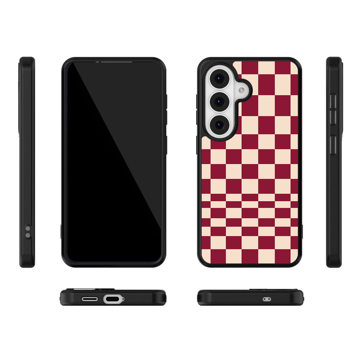 Rouge Board Samsung Galaxy S26 case – multi-angle view