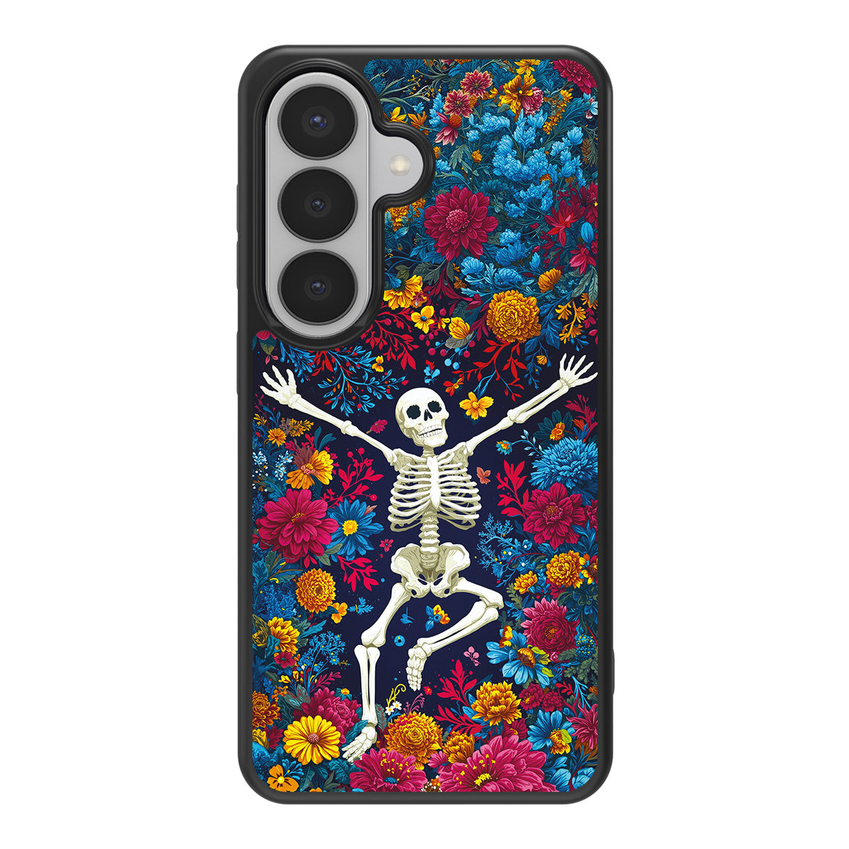 Skeleton Garden design back view – Samsung Galaxy S26 Plus case
