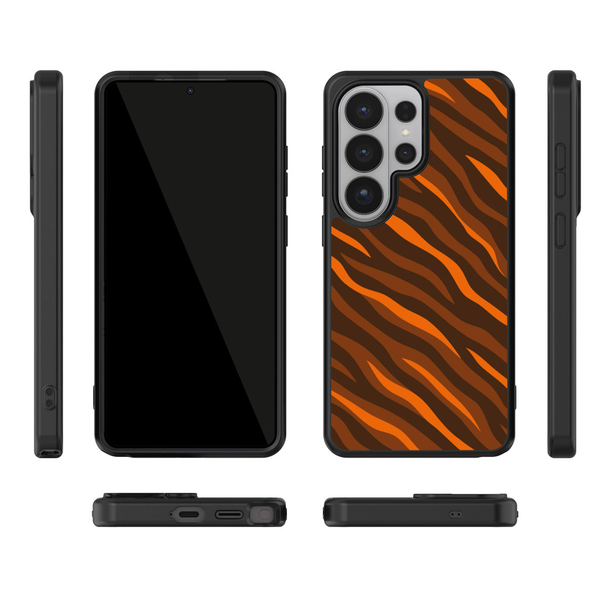 Tiger Trace Samsung Galaxy S26 Ultra case – multi-angle view