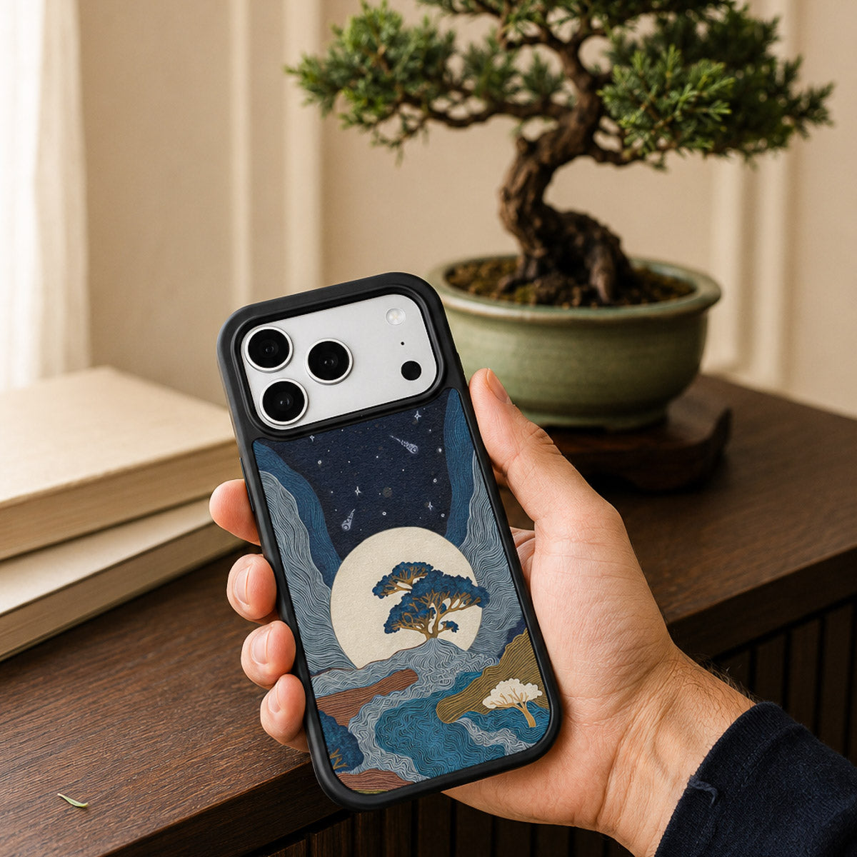 Japanese Art Designer iPhone 18 Pro Max Case – Aura Farming | MagSafe — view 2