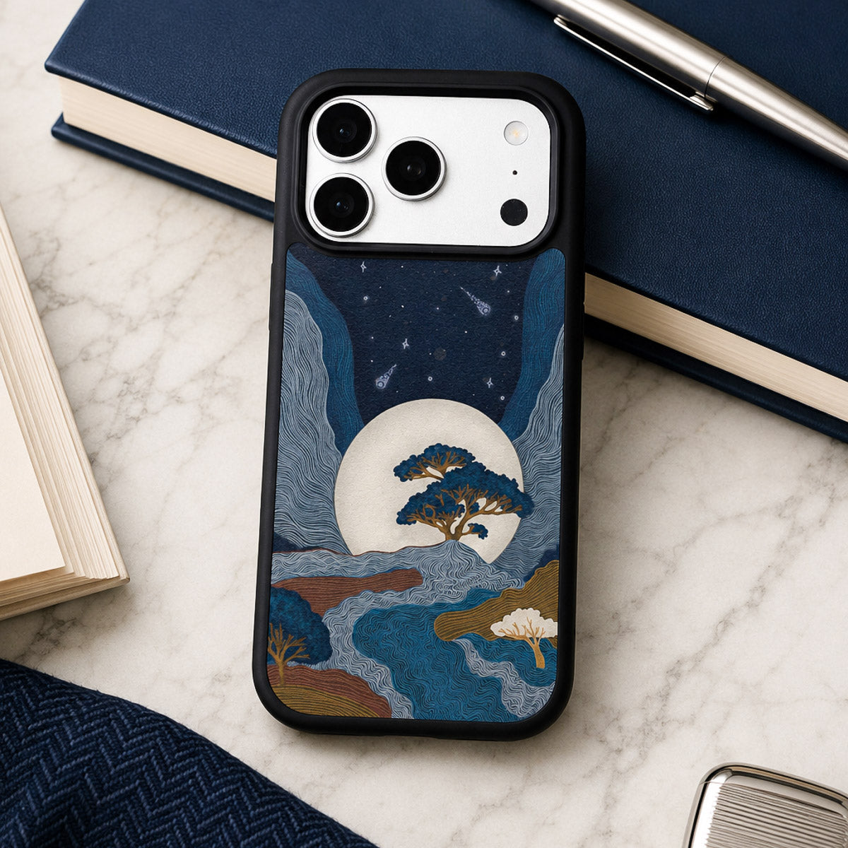 Japanese Art Designer iPhone 18 Pro Max Case – Aura Farming | MagSafe — view 3