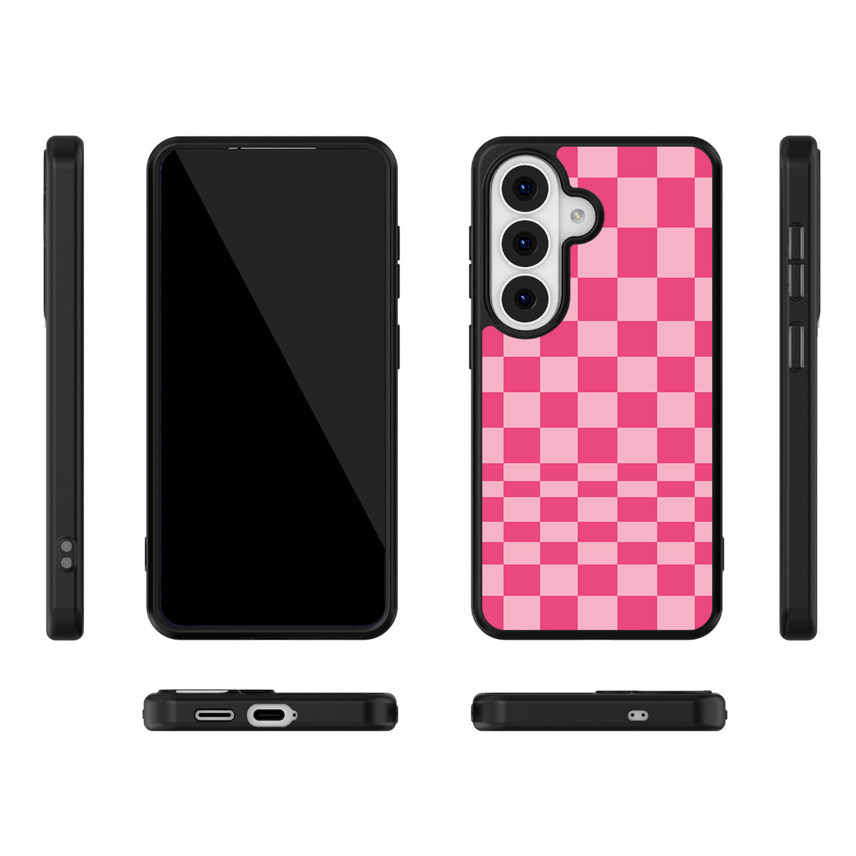Candy Check Samsung Galaxy S26 Plus case – multi-angle view