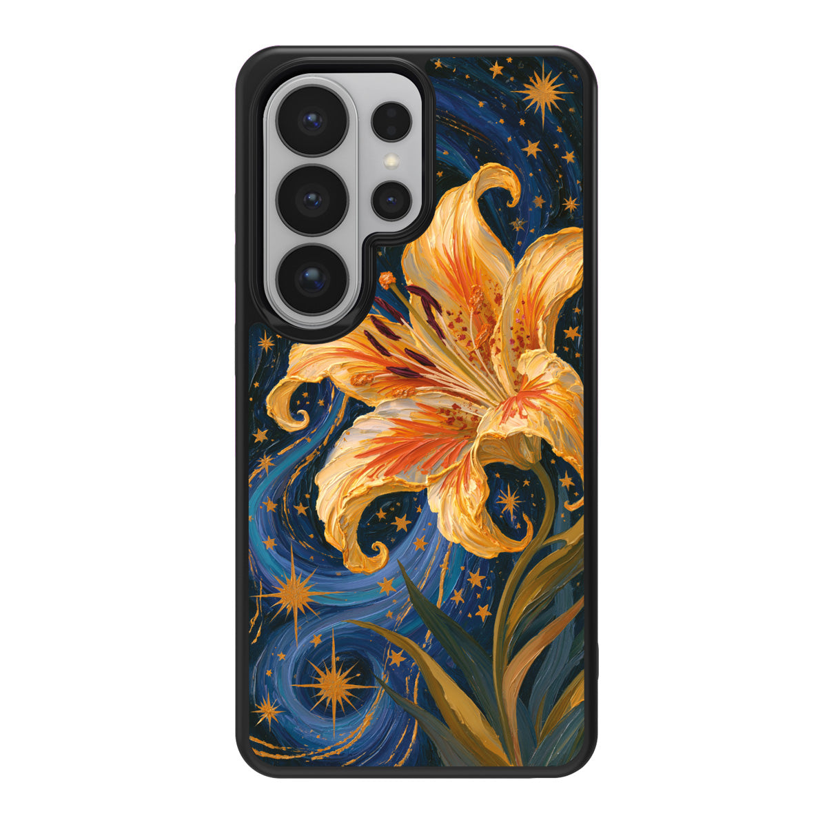 Celestial Bloom design back view – Samsung Galaxy S26 Ultra case