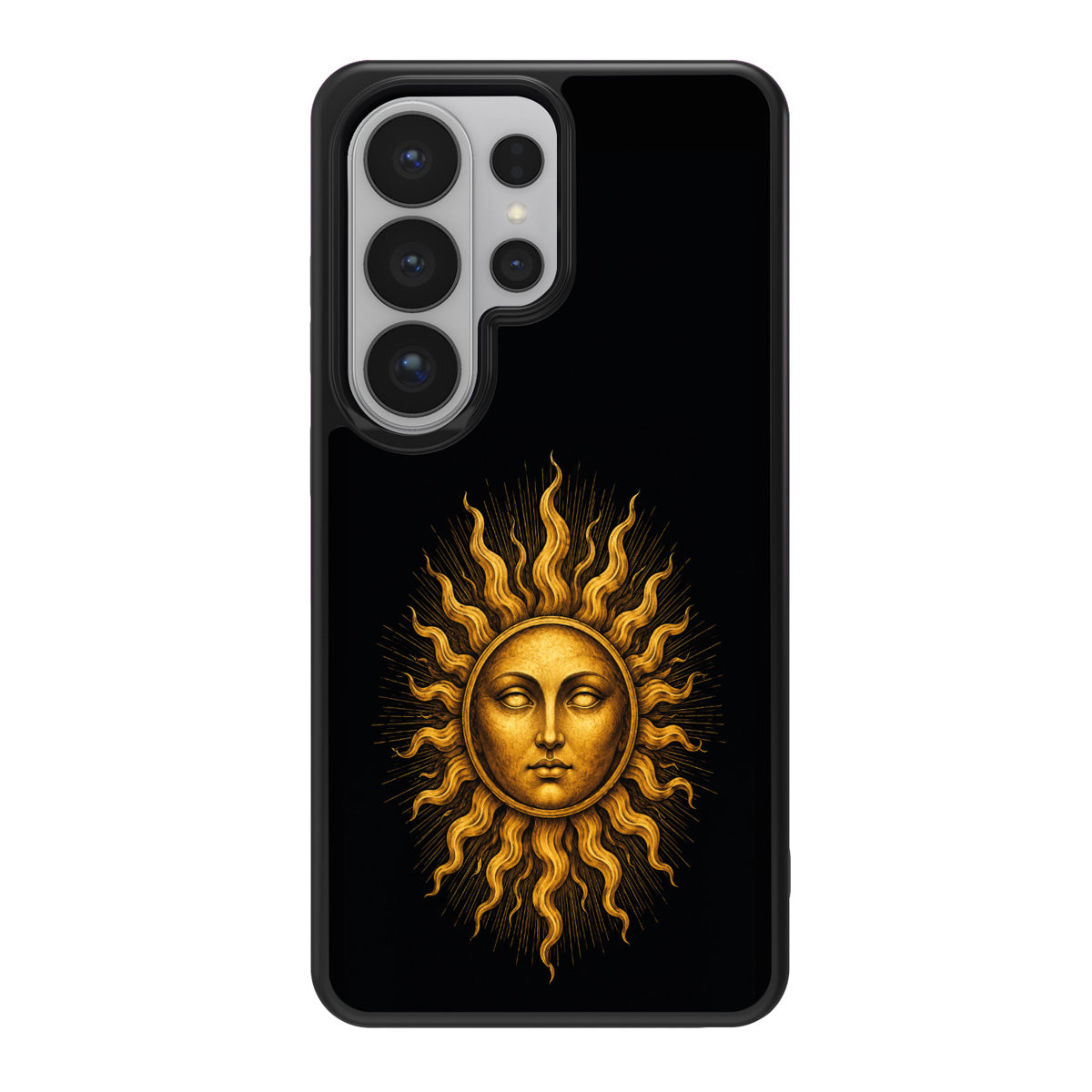 Celestial Sun design back view – Samsung Galaxy S26 Ultra case