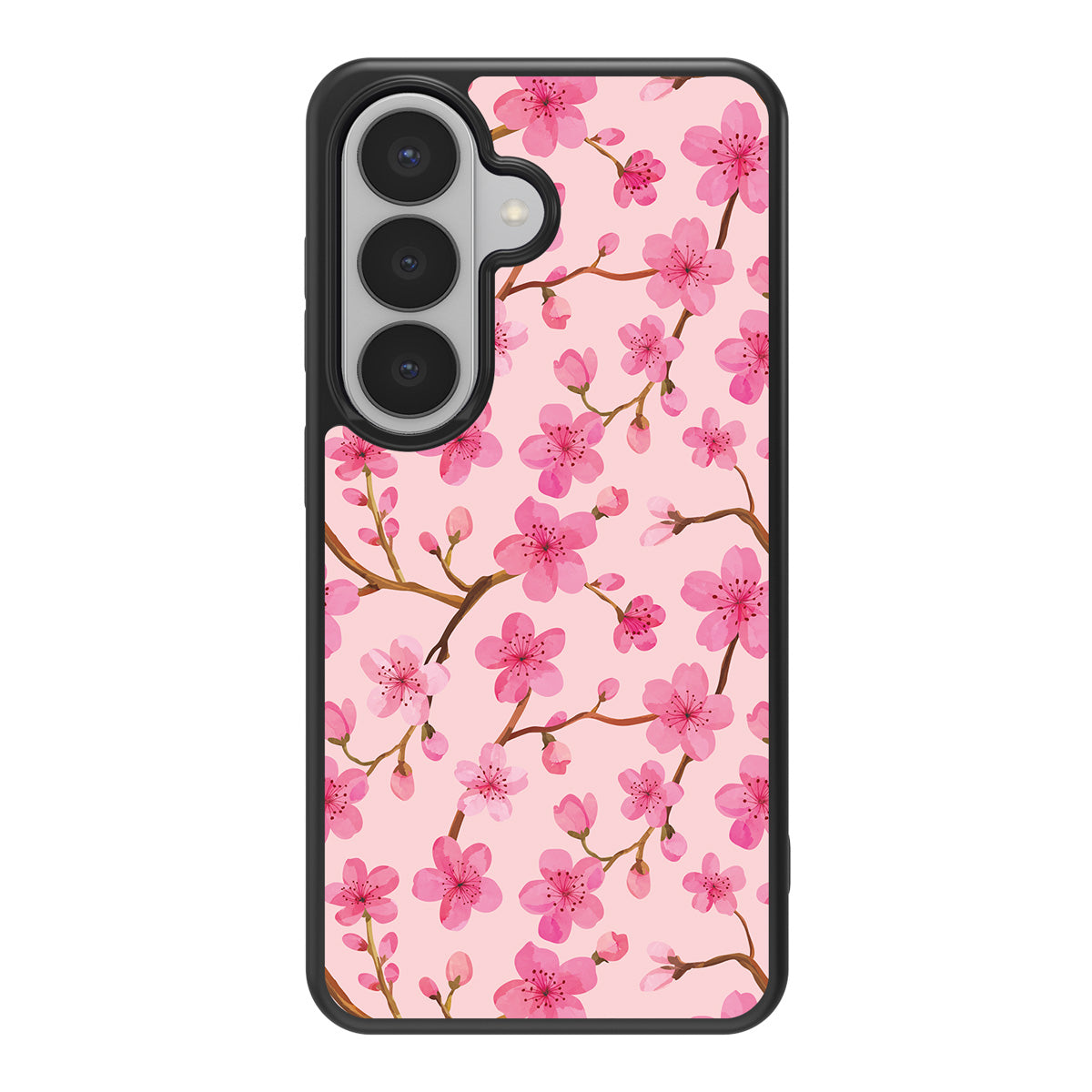 Cherry Blossom design back view – Samsung Galaxy S26 case