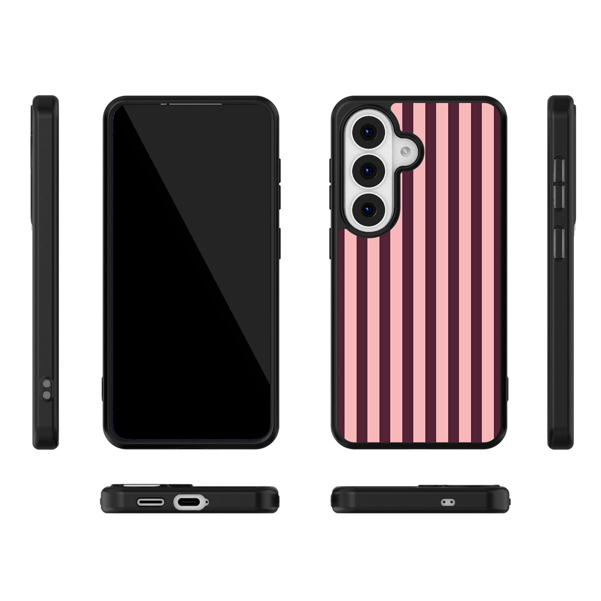 Claret Awning Samsung Galaxy S26 case – multi-angle view