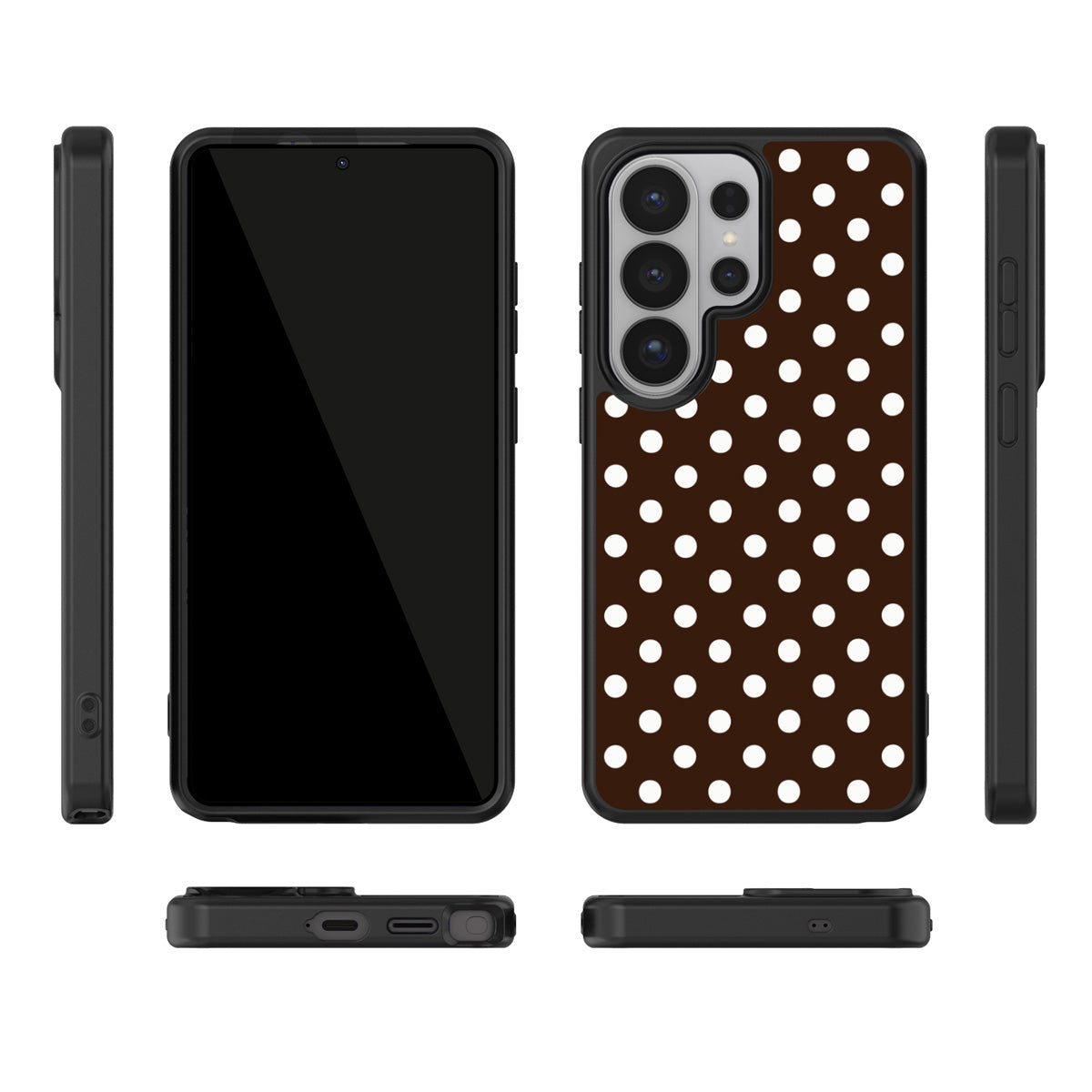 Cocoa Confetti Samsung Galaxy S26 Ultra case – multi-angle view