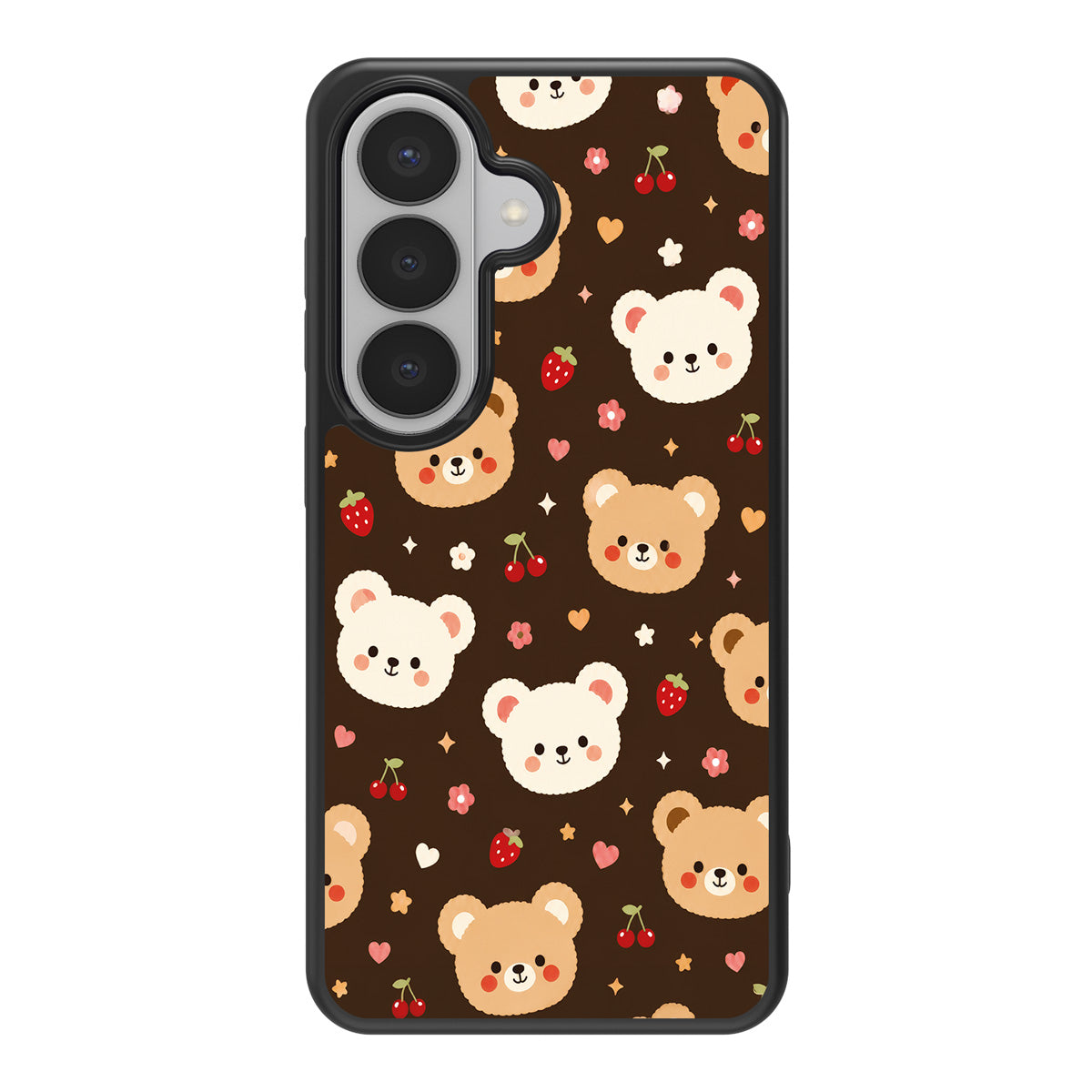 Cocoa Cuddles design back view – Samsung Galaxy S26 Plus case