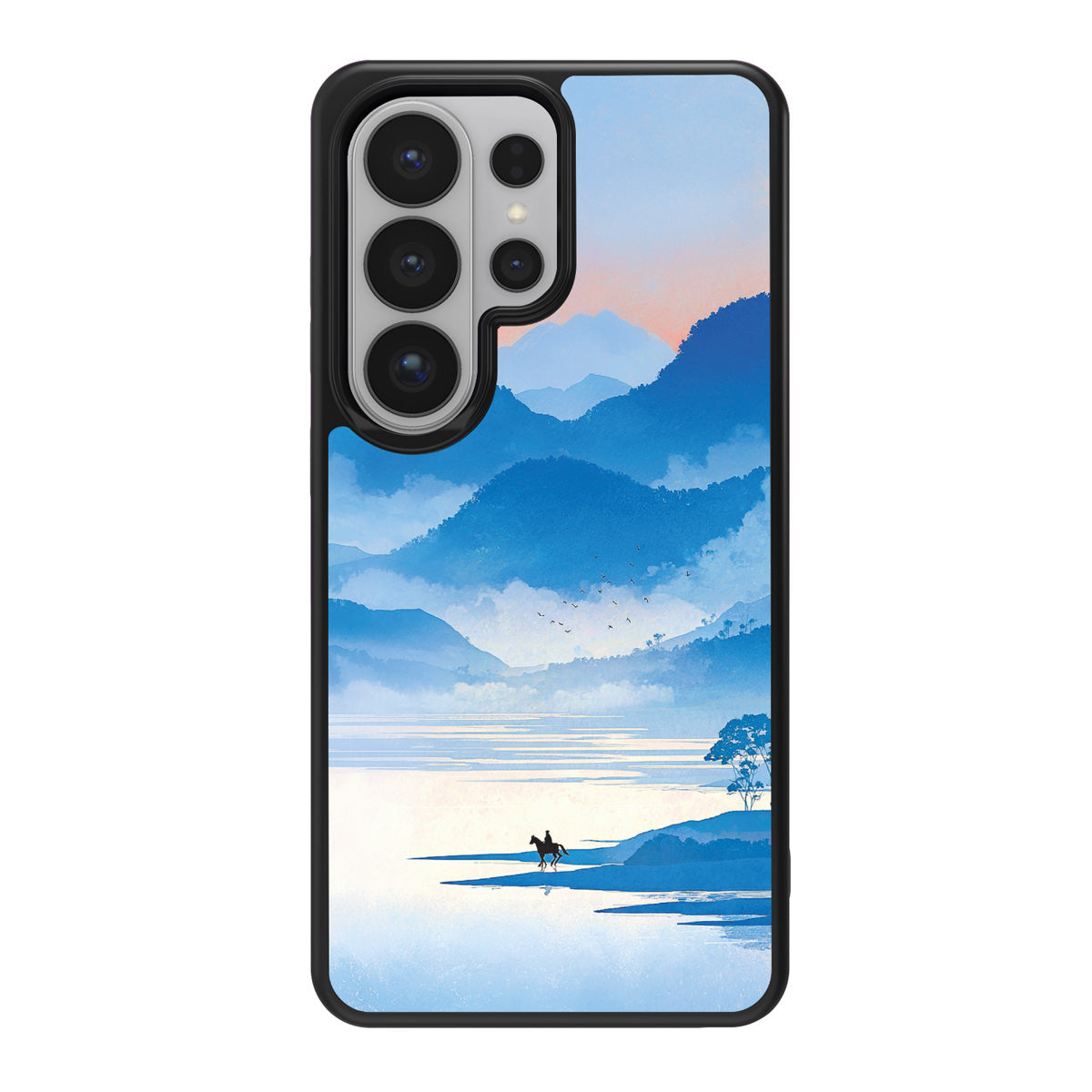 Globe Trotter design back view – Samsung Galaxy S26 Ultra case
