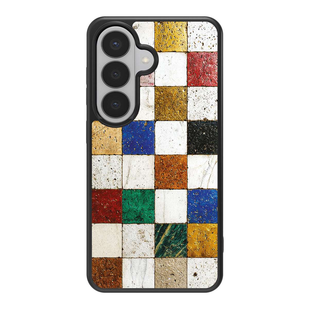Heritage Mosaic design back view – Samsung Galaxy S26 Plus case