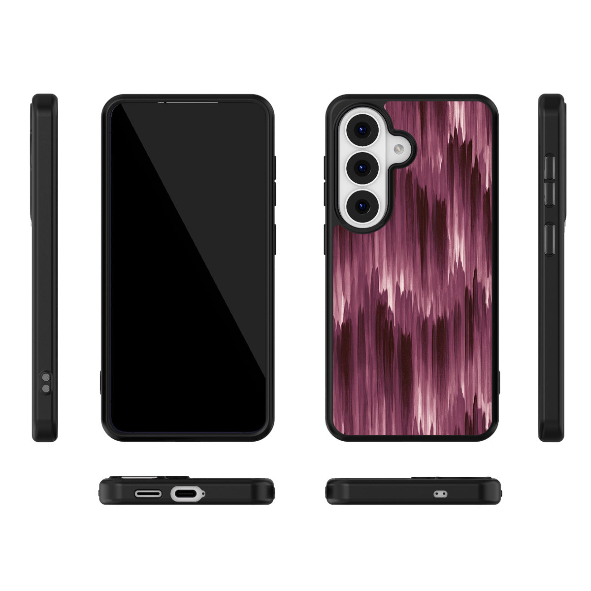 Ikat Haze Samsung Galaxy S26 Plus case – multi-angle view