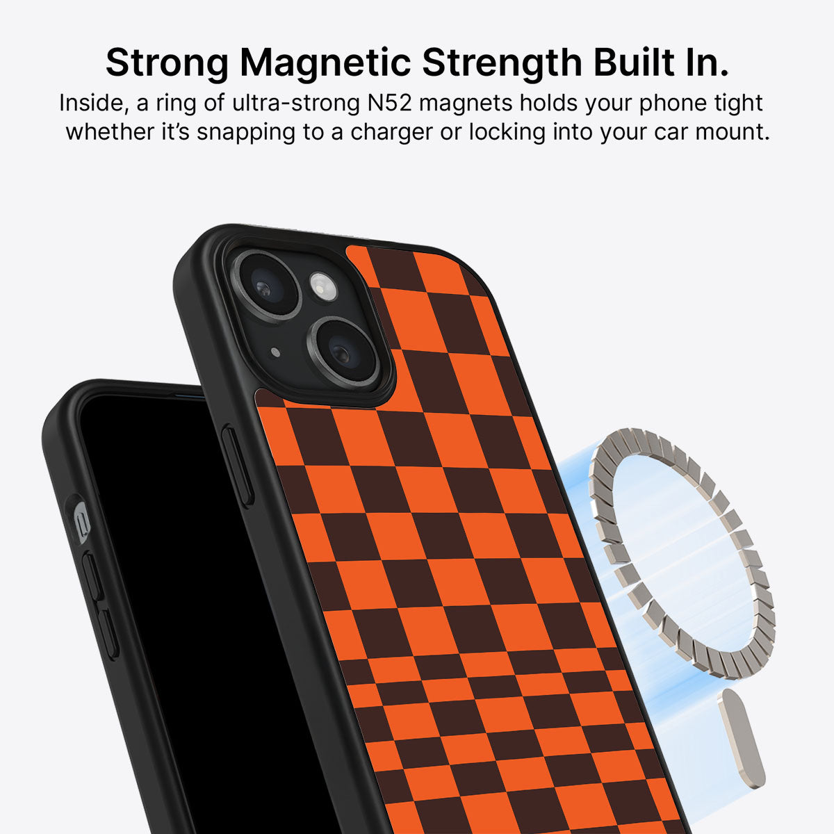 iPhone 13 MagSafe case – Amber Pop design