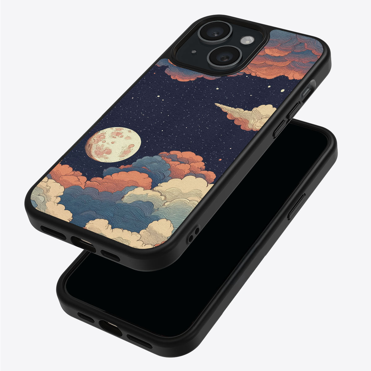 Blushed Moon - iPhone 13 Case #case type_core (magsafe), #case type_core (non magsafe)
