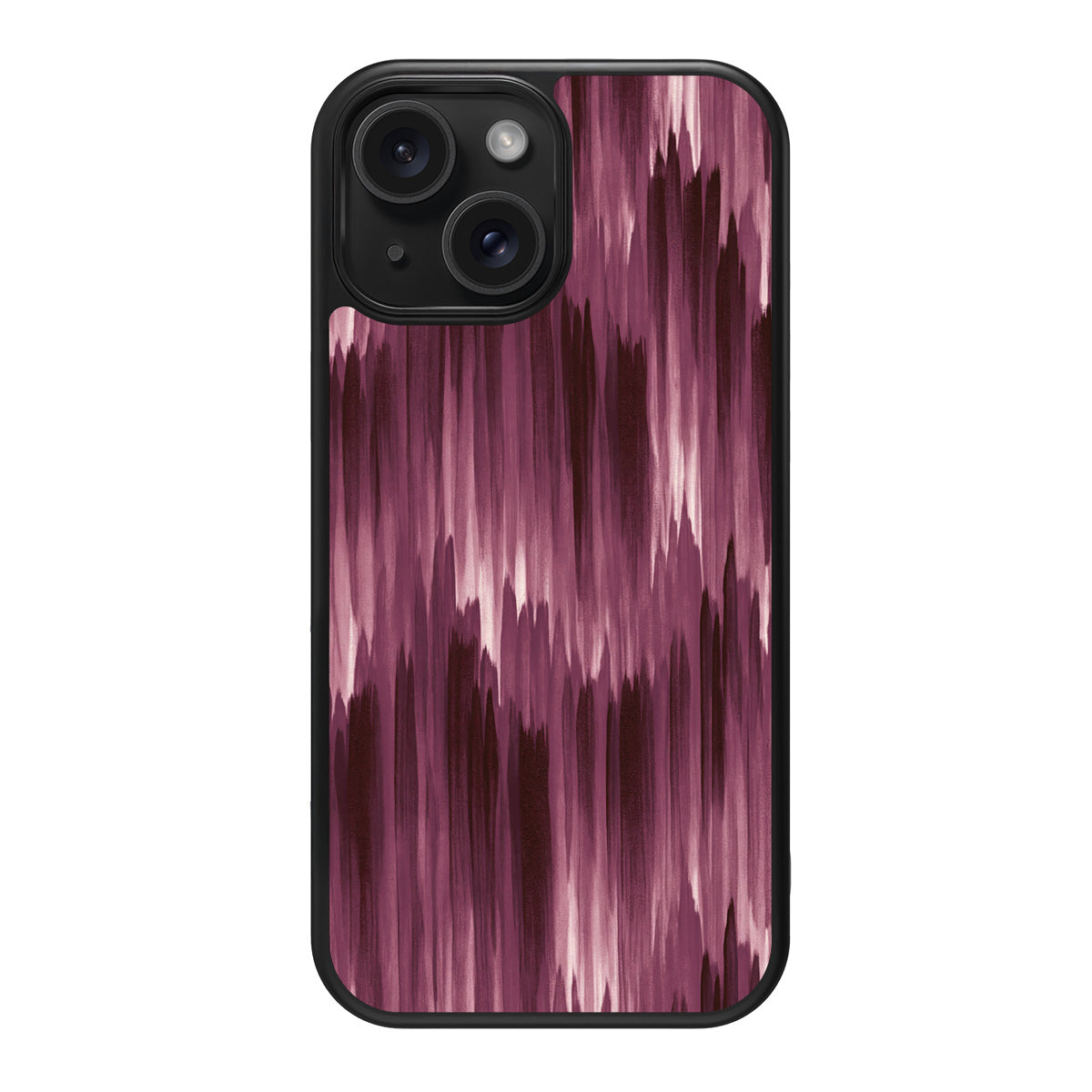 Ikat Haze design back view – iPhone 13 case