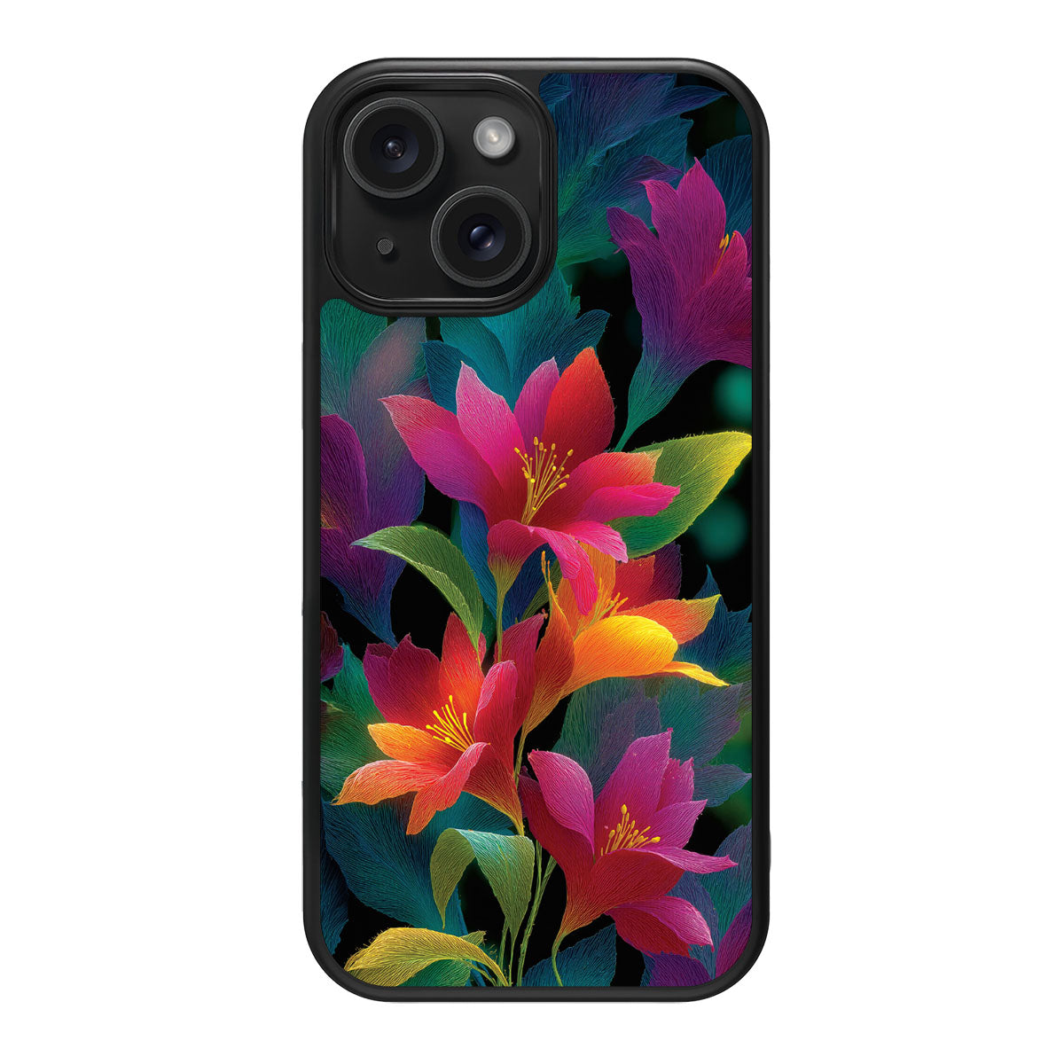 iPhone 13 Case with MagSafe – Jungle Bloom