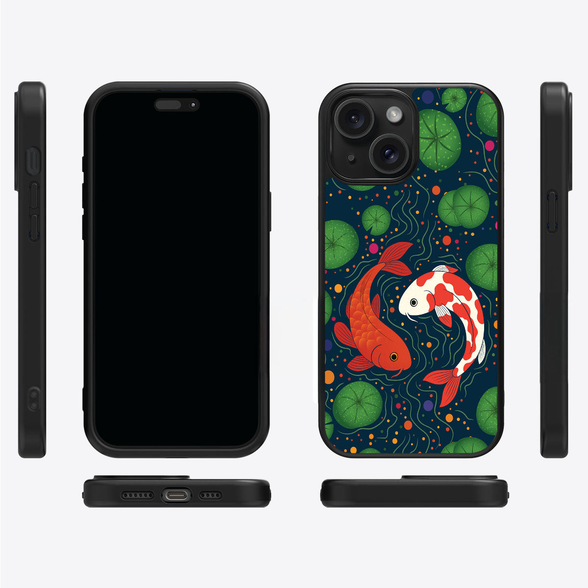 Koi Fish - iPhone 13 Case, #case type_core (magsafe), #case type_core (non magsafe)