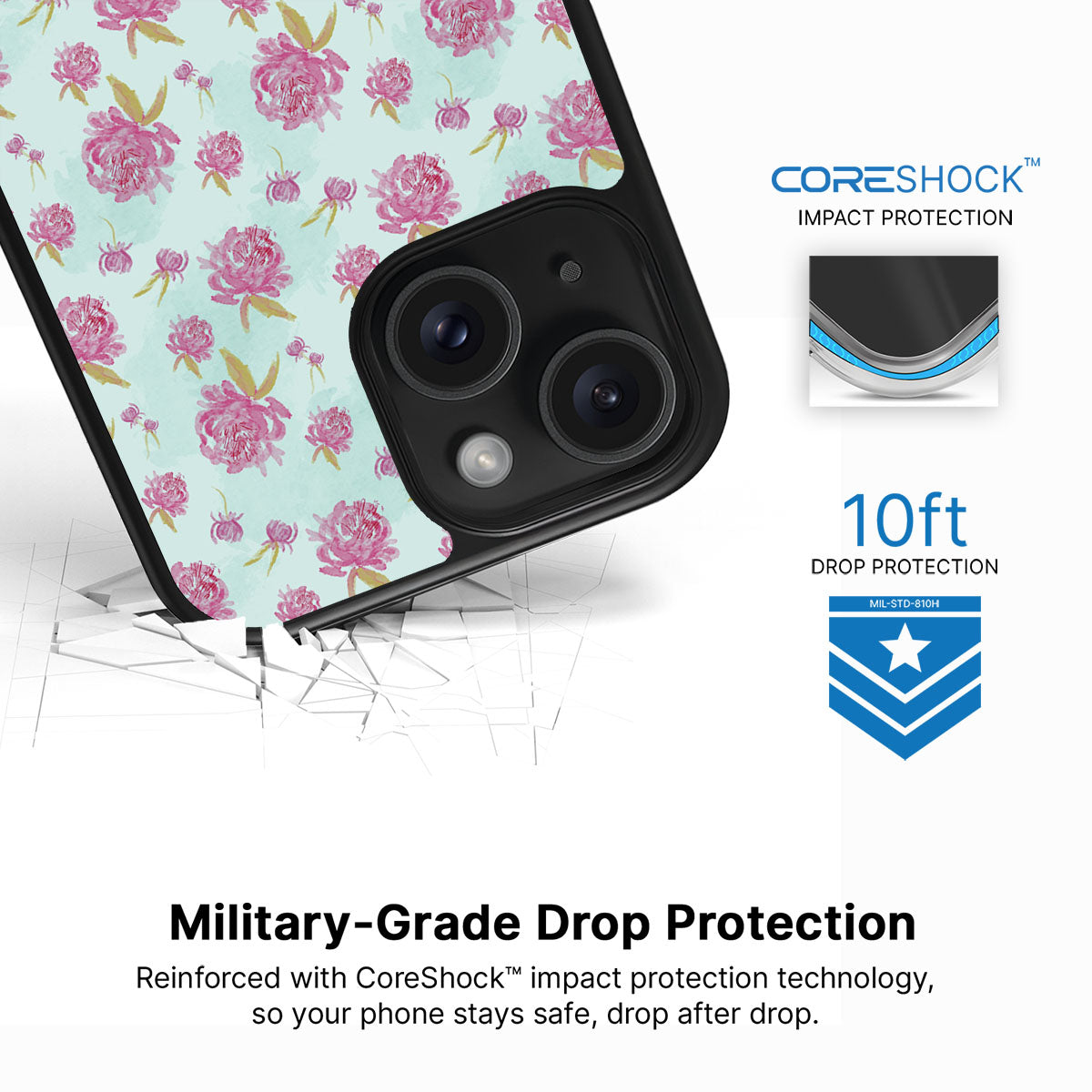 Rose Showers - iPhone 13 Case #case type_core (magsafe), #case type_core (non magsafe)