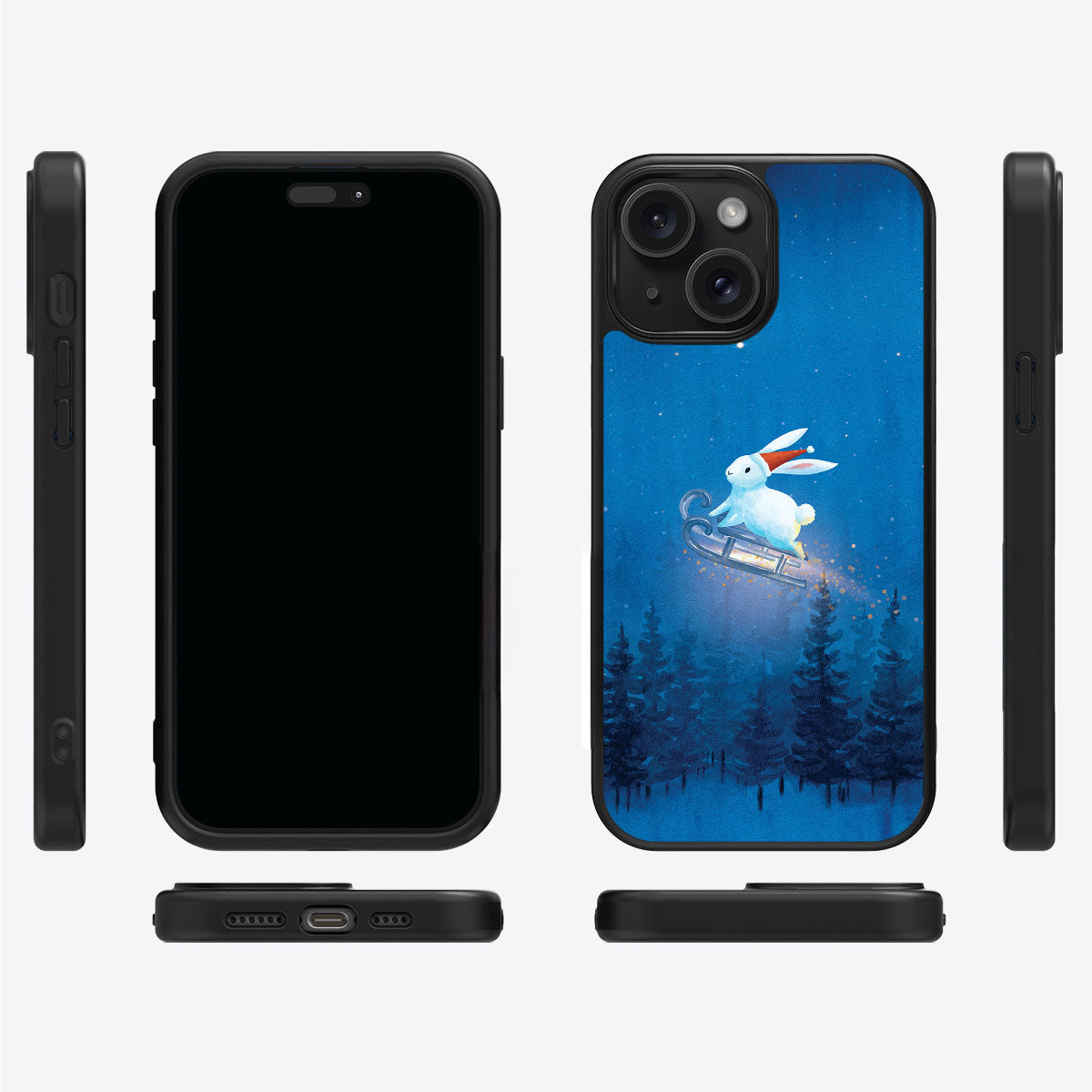 Santa Bunny - iPhone 13 Case #case type_core (magsafe), #case type_core (non magsafe)