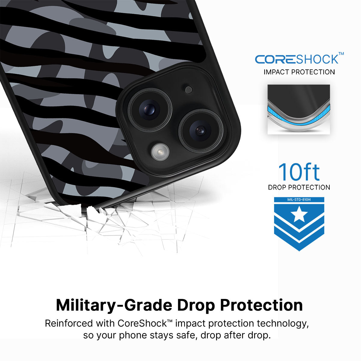 Stealth Camo - iPhone 13 Case, #case type_core (magsafe), #case type_core (non magsafe)