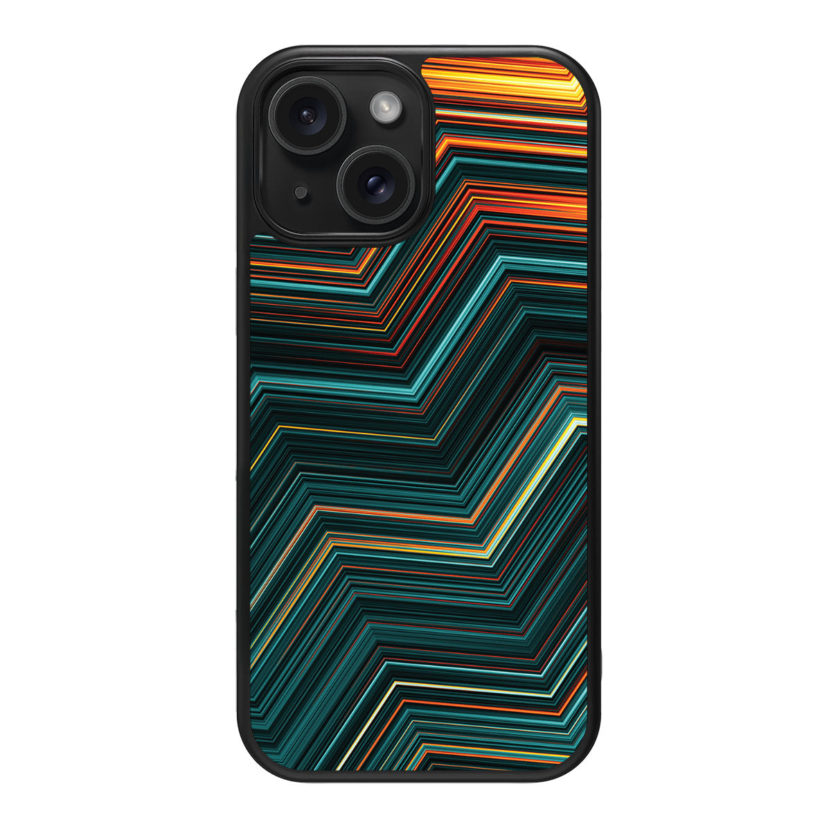 Techno Waves - iPhone 13 Case #case type_core (magsafe), #case type_core (non magsafe)
