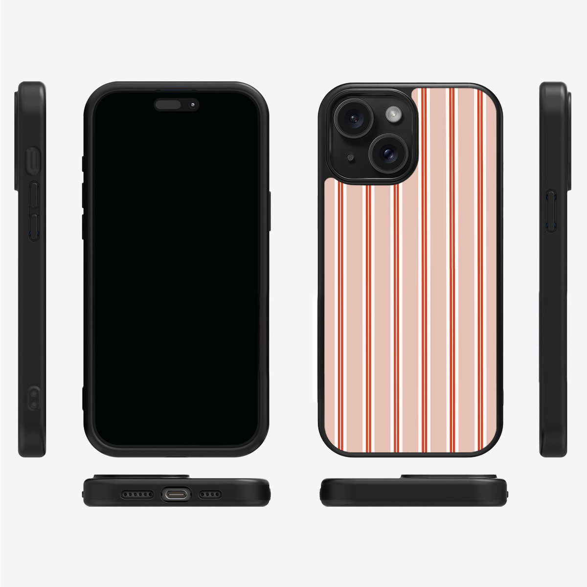Vermillion Streak - iPhone 13 Case #case type_core (magsafe), #case type_core (non magsafe)