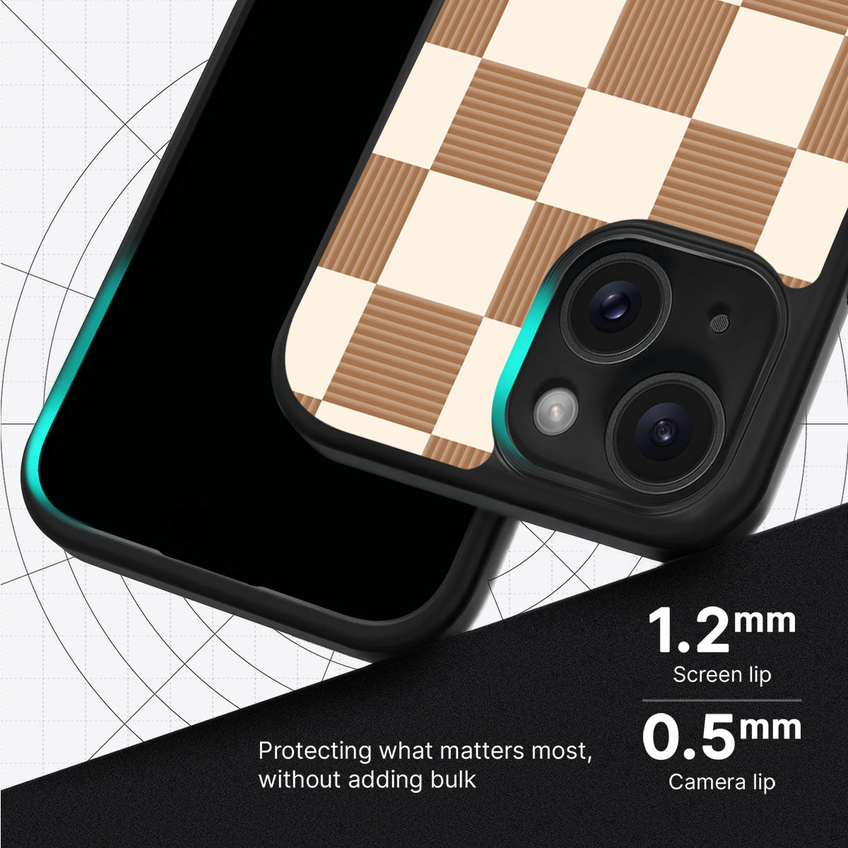 Vintage Mocha - iPhone 13 Case #case type_core (magsafe), #case type_core (non magsafe)