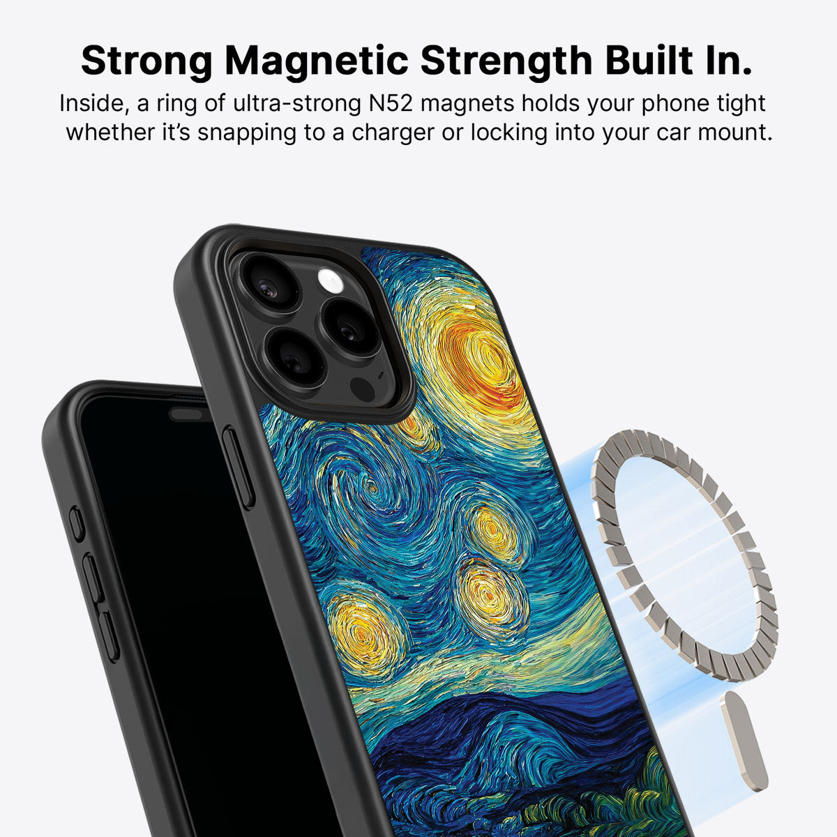 iPhone 13 Pro MagSafe case – Astral Waves design