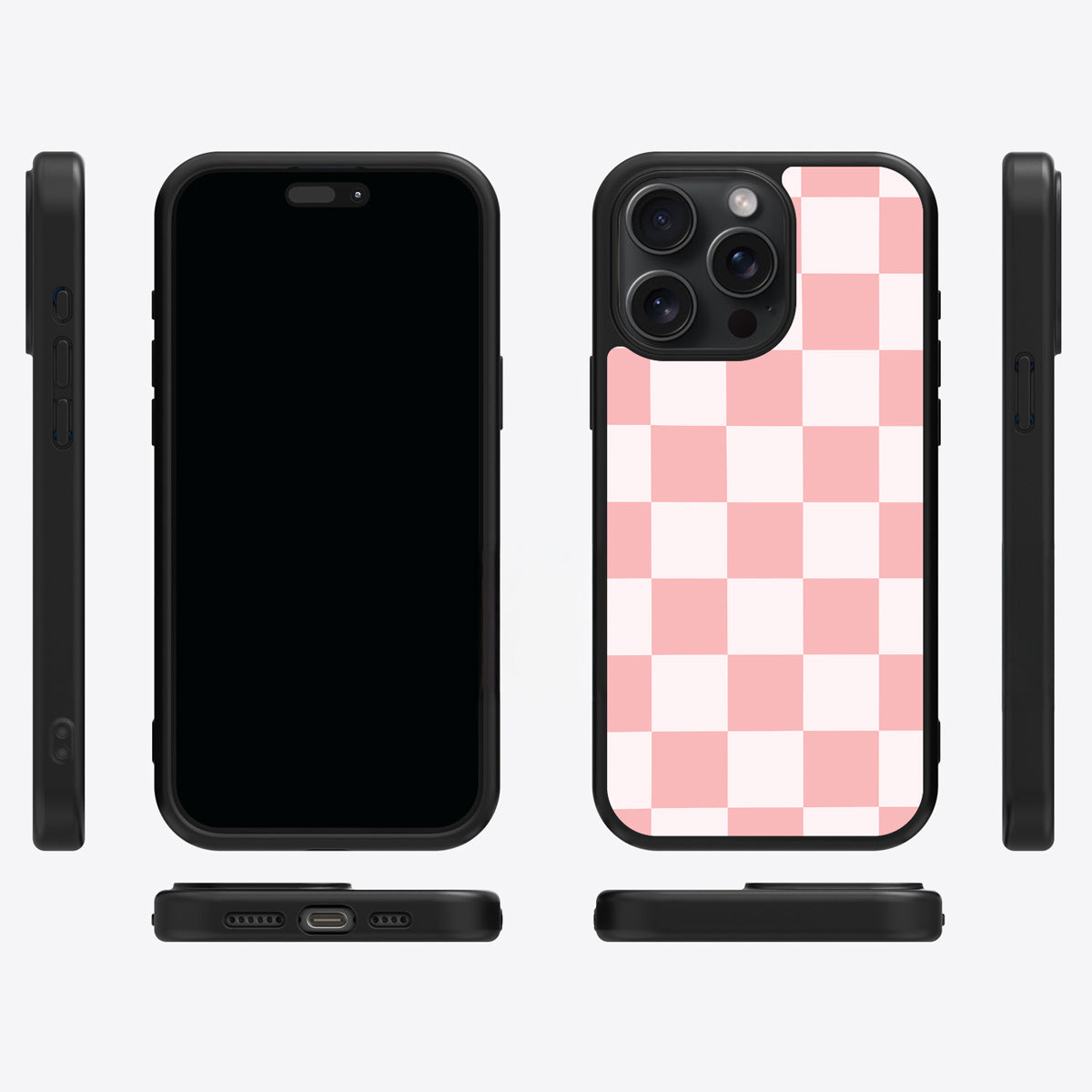 Ballet Tile iPhone 13 Pro case cover – multi-angle view