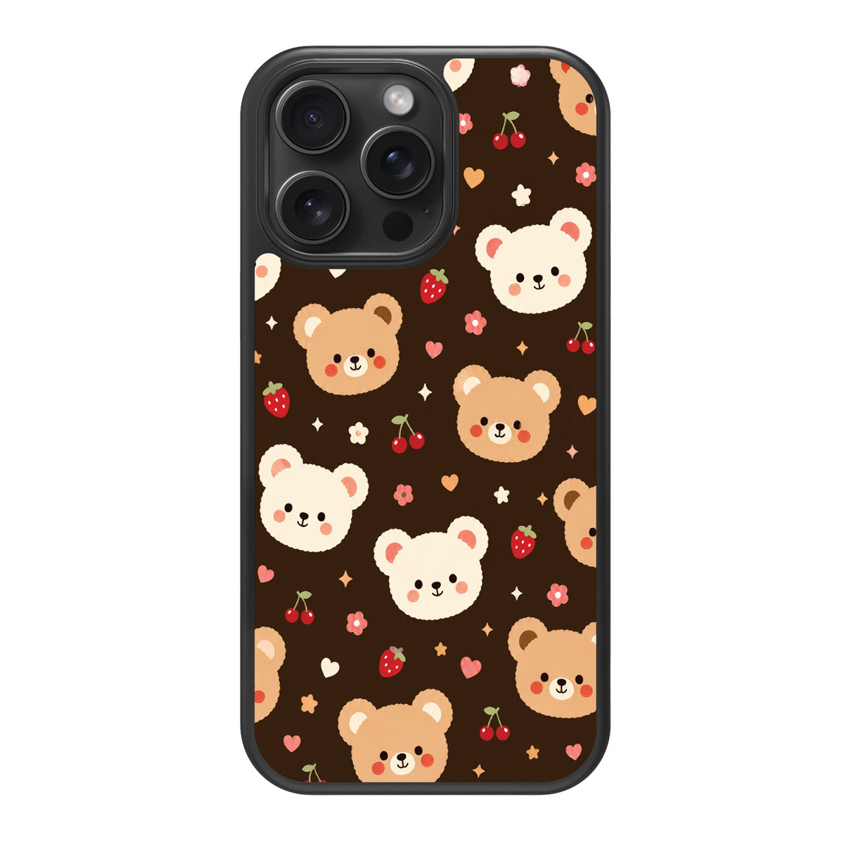 Cocoa Cuddles design back view – iPhone 13 Pro case