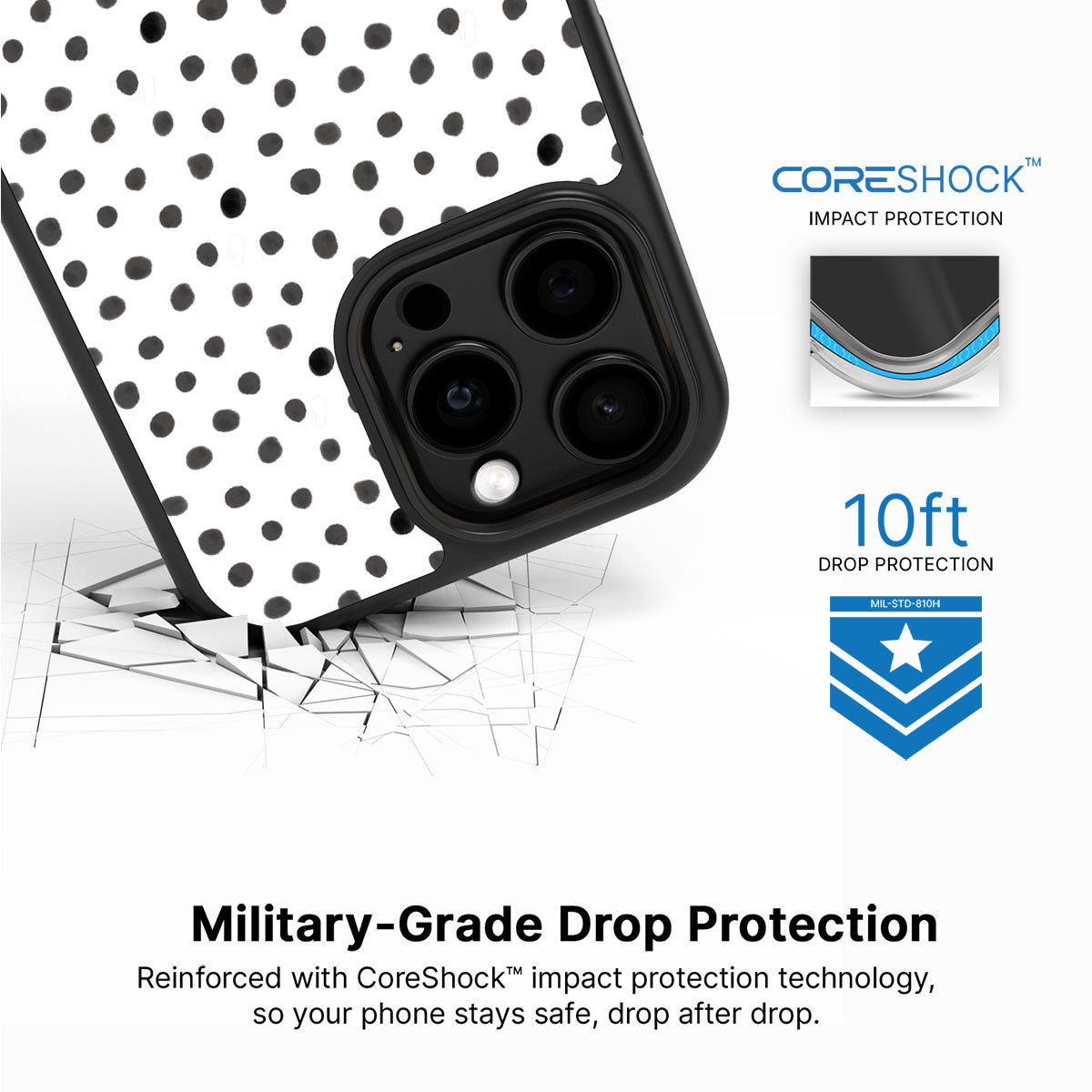 Polka Play - iPhone 13 Pro Case #case type_core (magsafe), #case type_core (non magsafe)