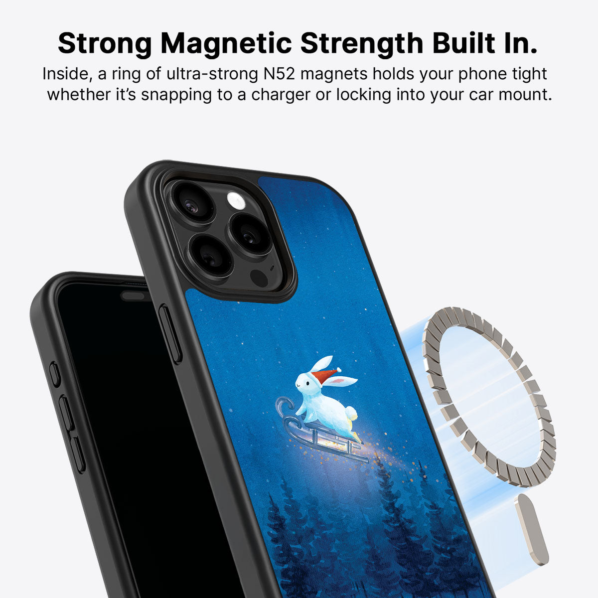 Santa Bunny - iPhone 13 Pro Case #case type_core (magsafe)