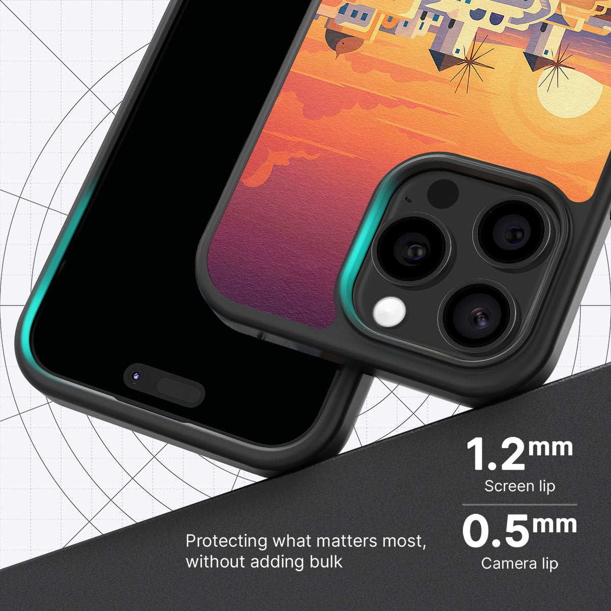 Santorini - iPhone 13 Pro Case #case type_core (magsafe), #case type_core (non magsafe)