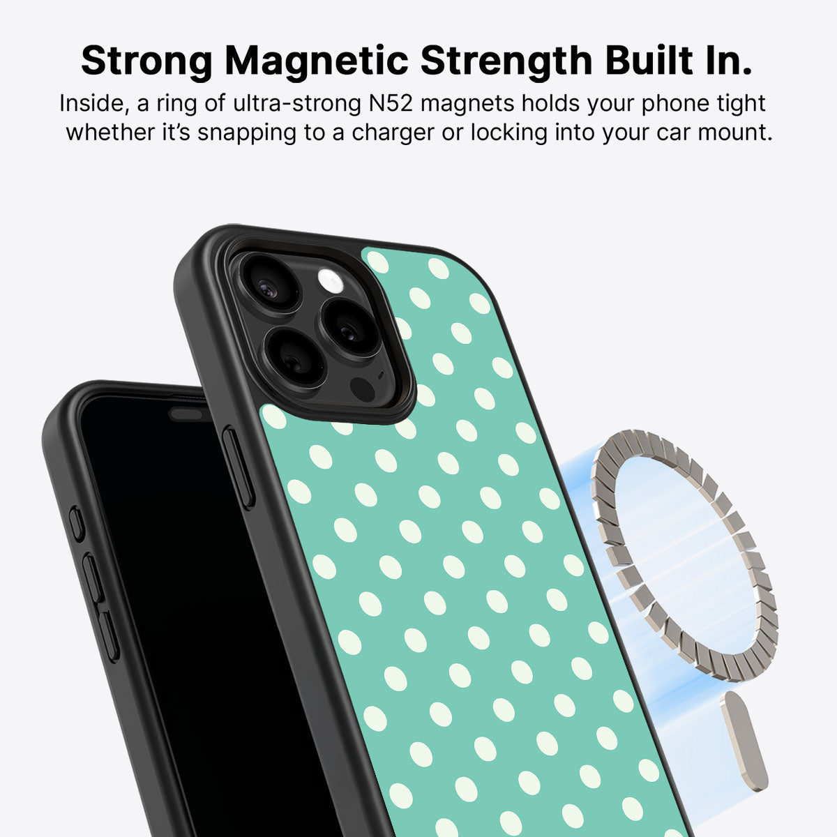 iPhone 13 Pro MagSafe case – Sea Pearls design