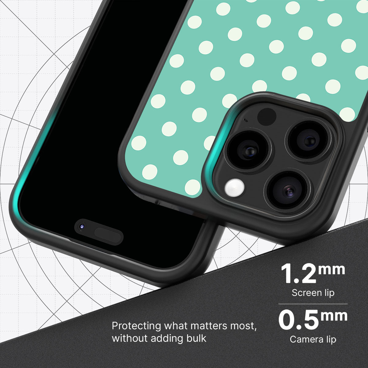 Sea Pearls slim iPhone 13 Pro phone case