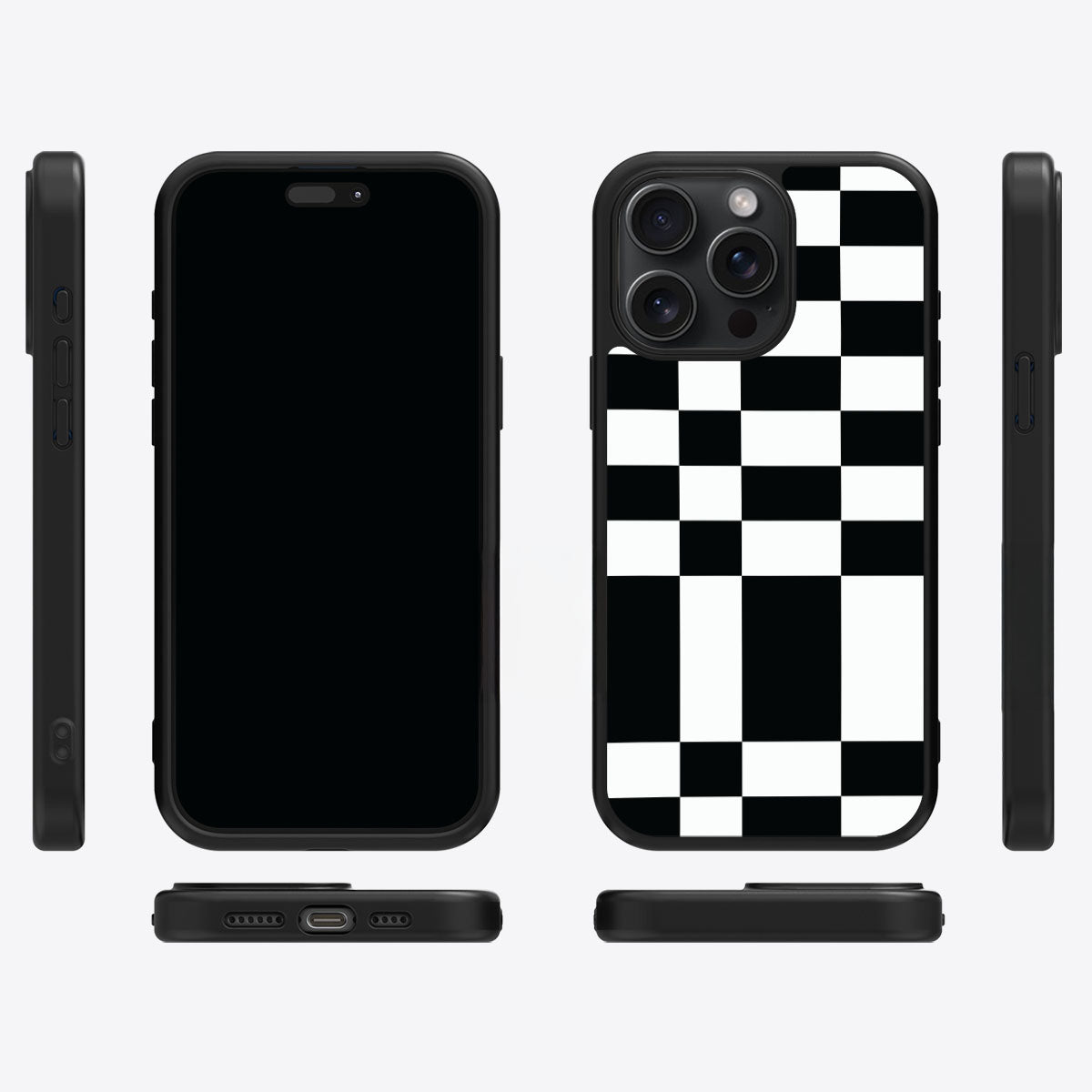 Skewed Checks - iPhone 13 Pro Case  #case type_core (magsafe), #case type_core (non magsafe)