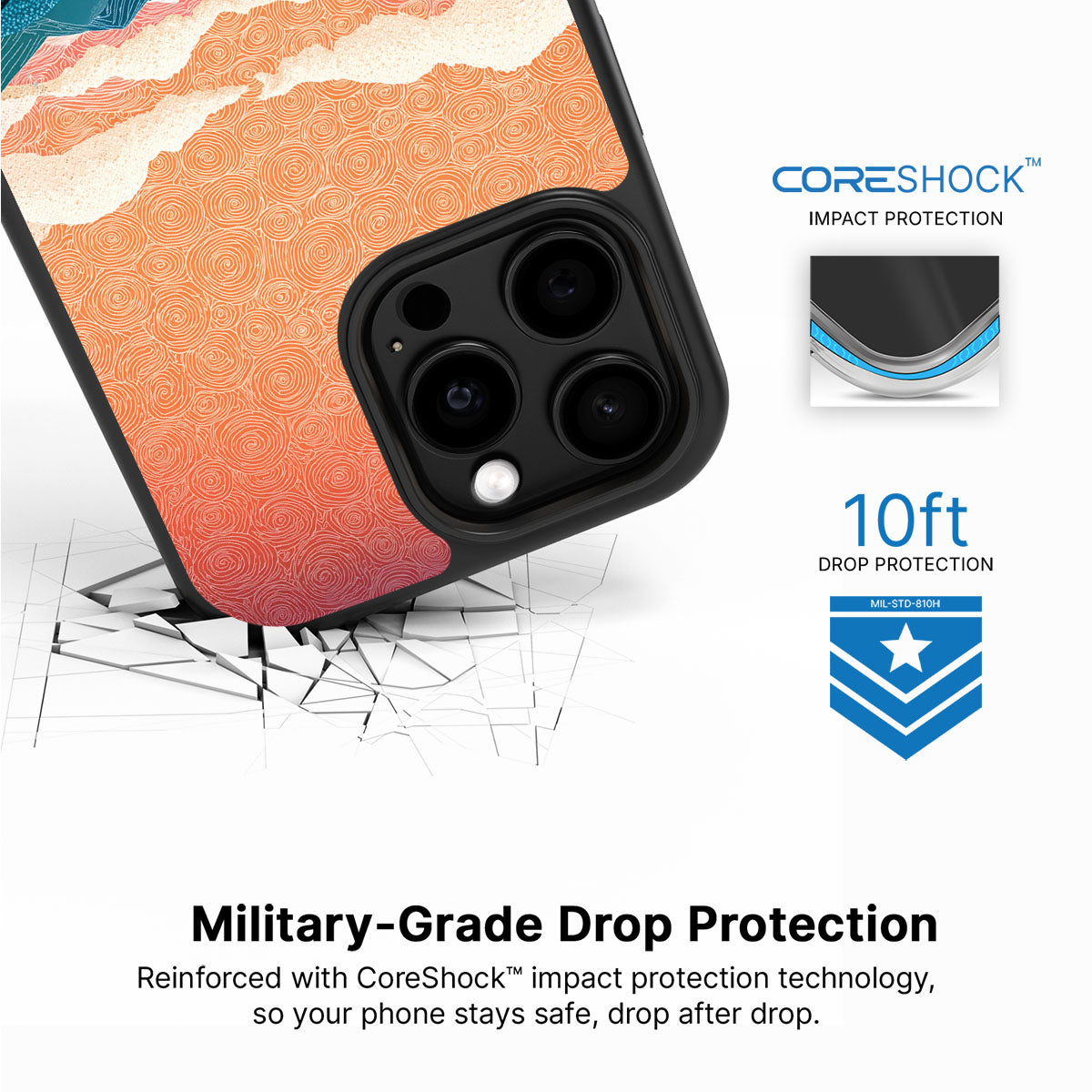 Soft Horizon - iPhone 13 Pro Case