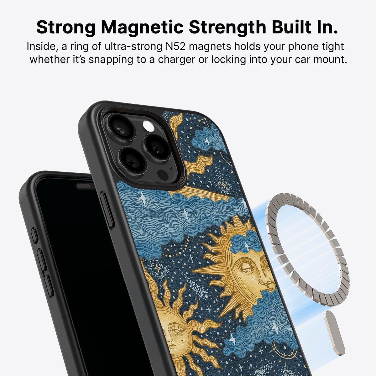 iPhone 13 Pro MagSafe case – Solar Play design