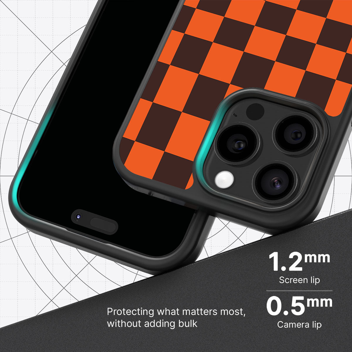 Amber Pop slim iPhone 13 Pro Max phone case